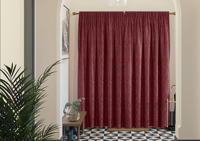 Tiverton, Carmine - Made to Measure Curtains - Image 7